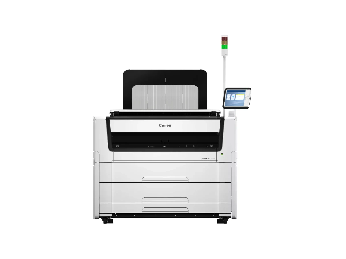 Canon plotWAVE T50 and T55 series technical-document printer configuration